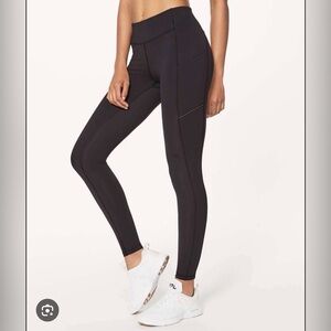 Lululemon Athletica Black Speed Up Leggings
